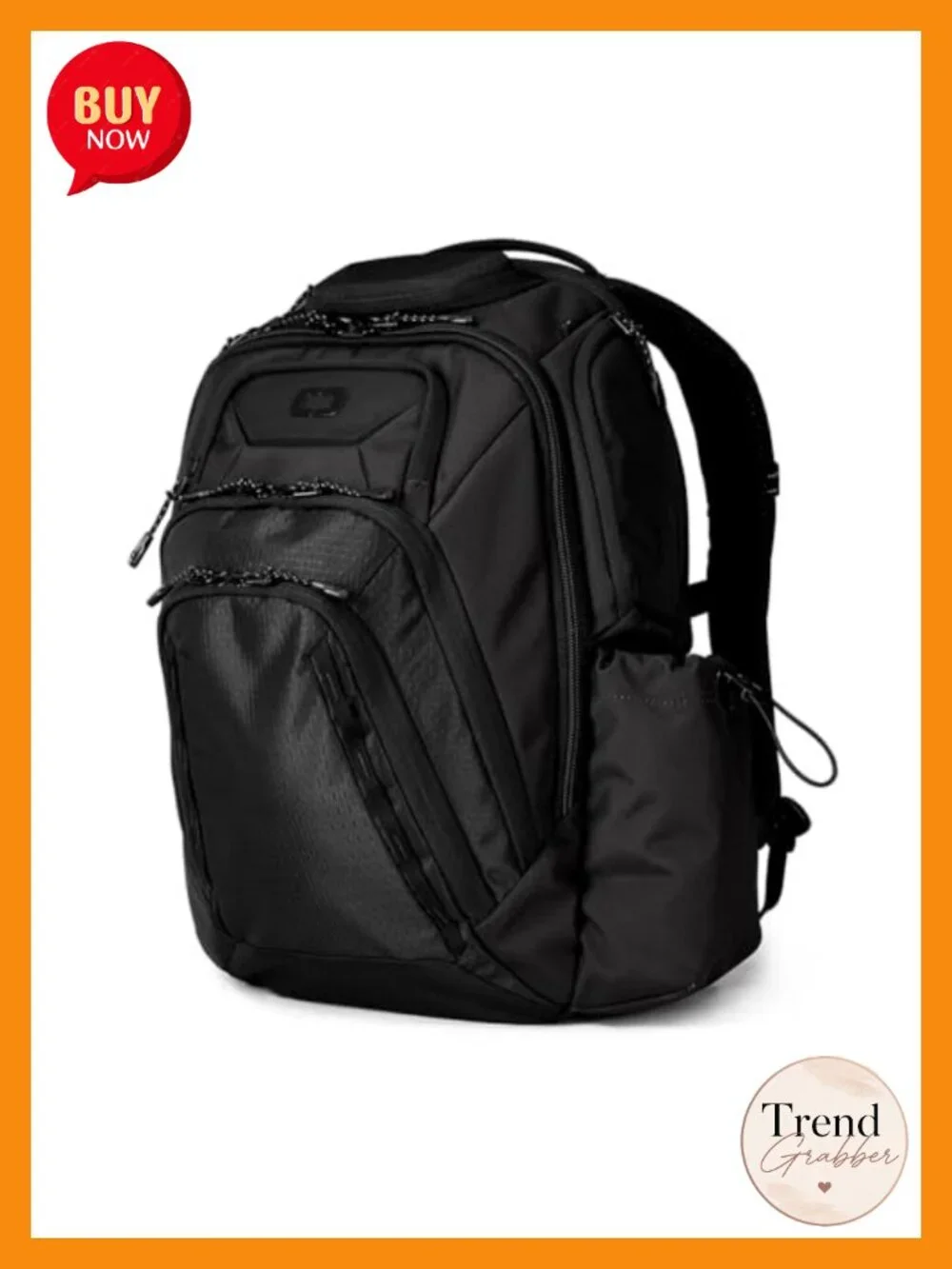 25L Laptop Backpack with 23 Pockets, Water Resistant, 17 Inch Laptop